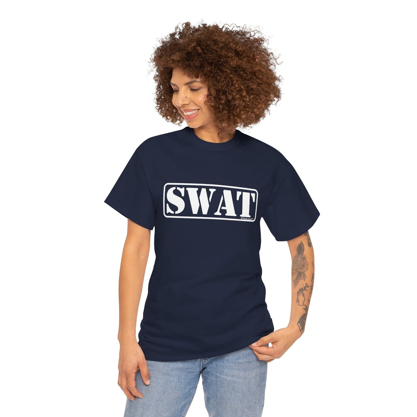 SWAT Team Logo – Text #2 Women’s Dark T-Shirt by TOOLOUD™