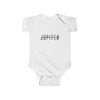 TooLoud Planet Jupiter Text Only Baby Romper Bodysuit Infant Fine Jersey