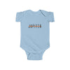 TooLoud Planet Jupiter Text Only Baby Romper Bodysuit Infant Fine Jersey