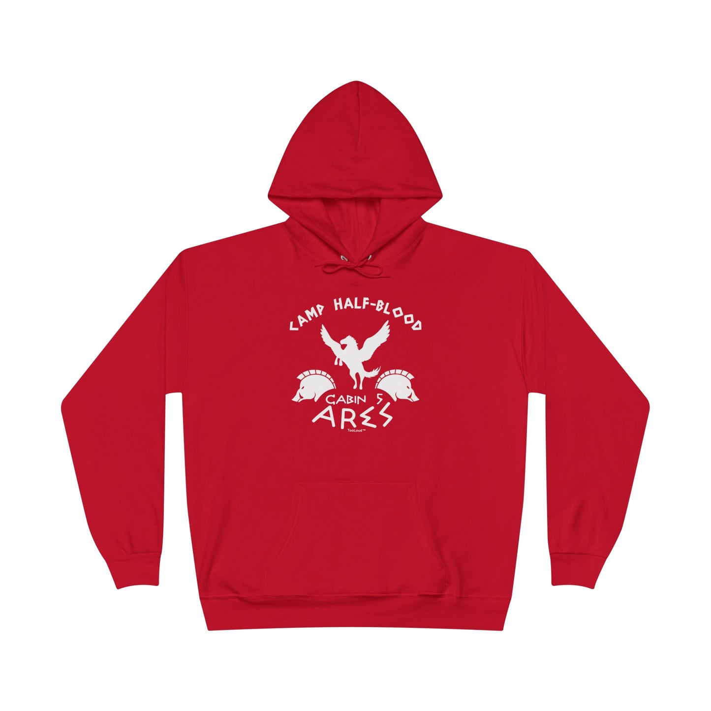 Camp Half Blood Cabin 5 Ares Dark Color Hoodie Sweatshirt by TOOLOUD