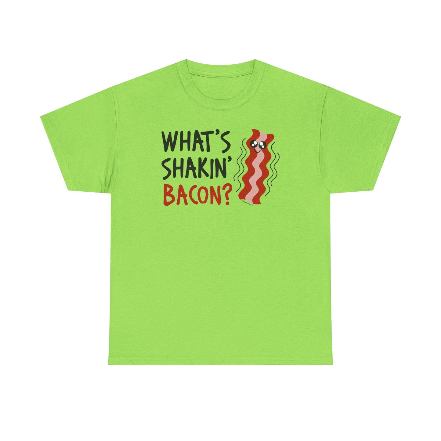 What’s Shakin’ Bacon – Premium Adult T-Shirt by TOOLOUD