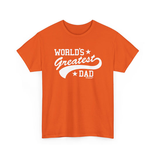 World's Greatest Dad – Sport Style Adult Dark T-Shirt by TOOLOUD