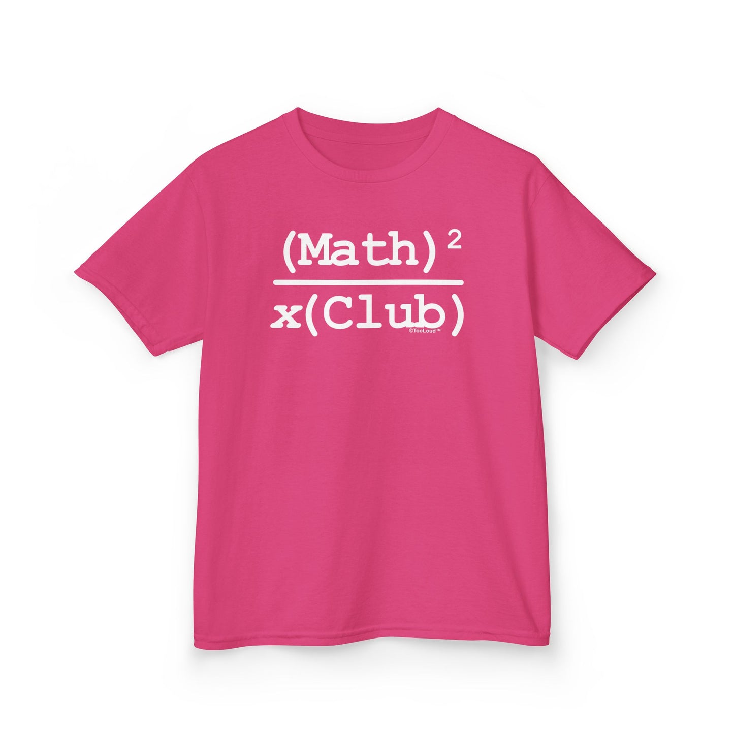 Math Club Children’s Dark T-Shirt by TOOLOUD