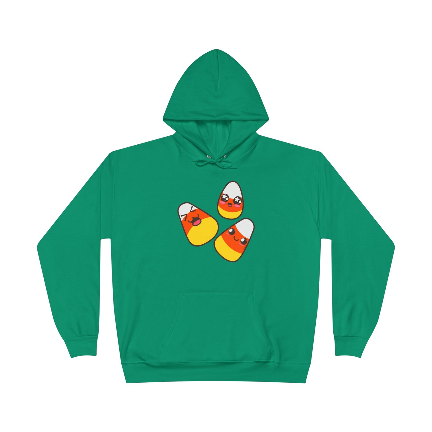 Cute Candy Corn Family Halloween Adult Hoodie Sweatshirt by TOOLOUD
