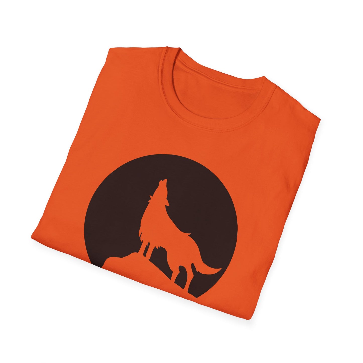 Wolf Howling at the Moon – Design #1 Women’s T-Shirt by TOOLOUD