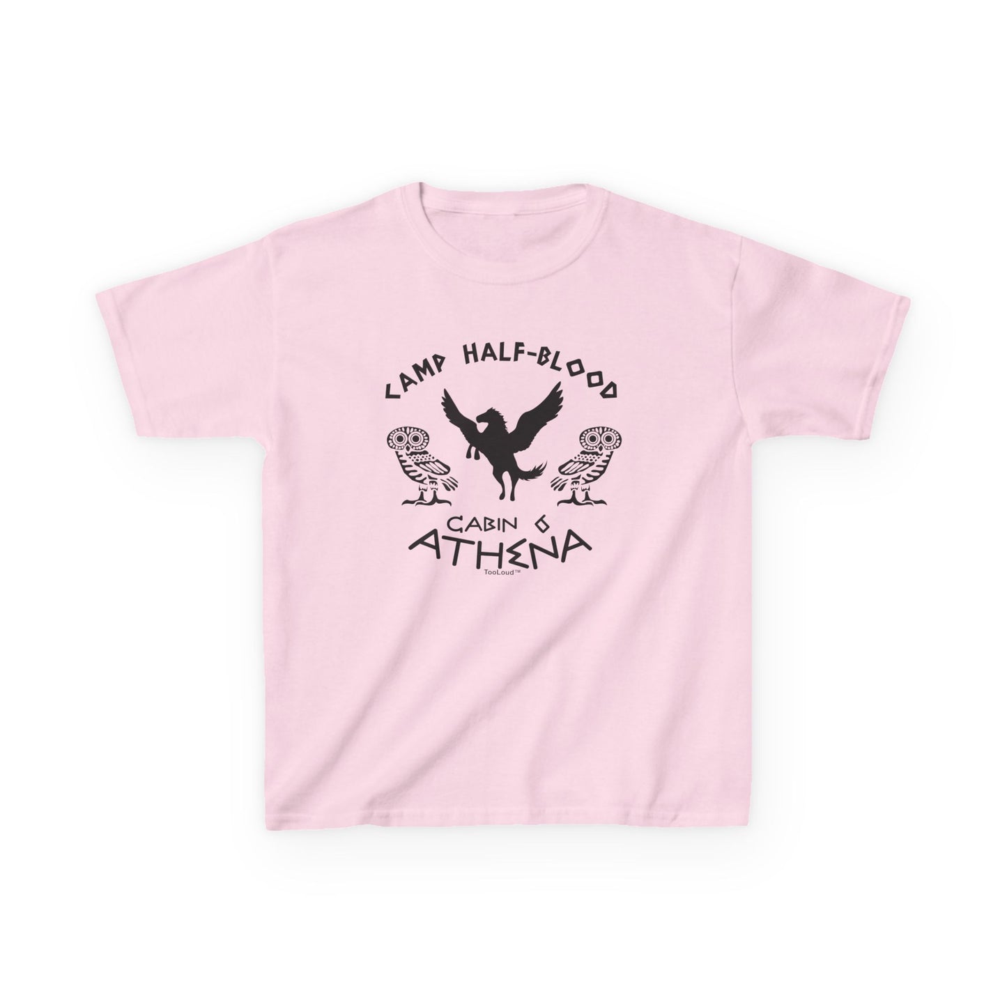 TOOLOUD Camp Half-Blood Cabin 6 Athena Children’s T-Shirt Tee