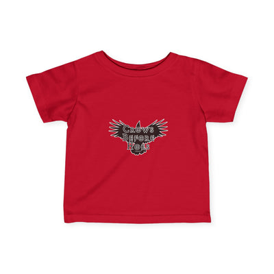 TooLoud "Crows Before Hoes" Design Infant T-Shirt