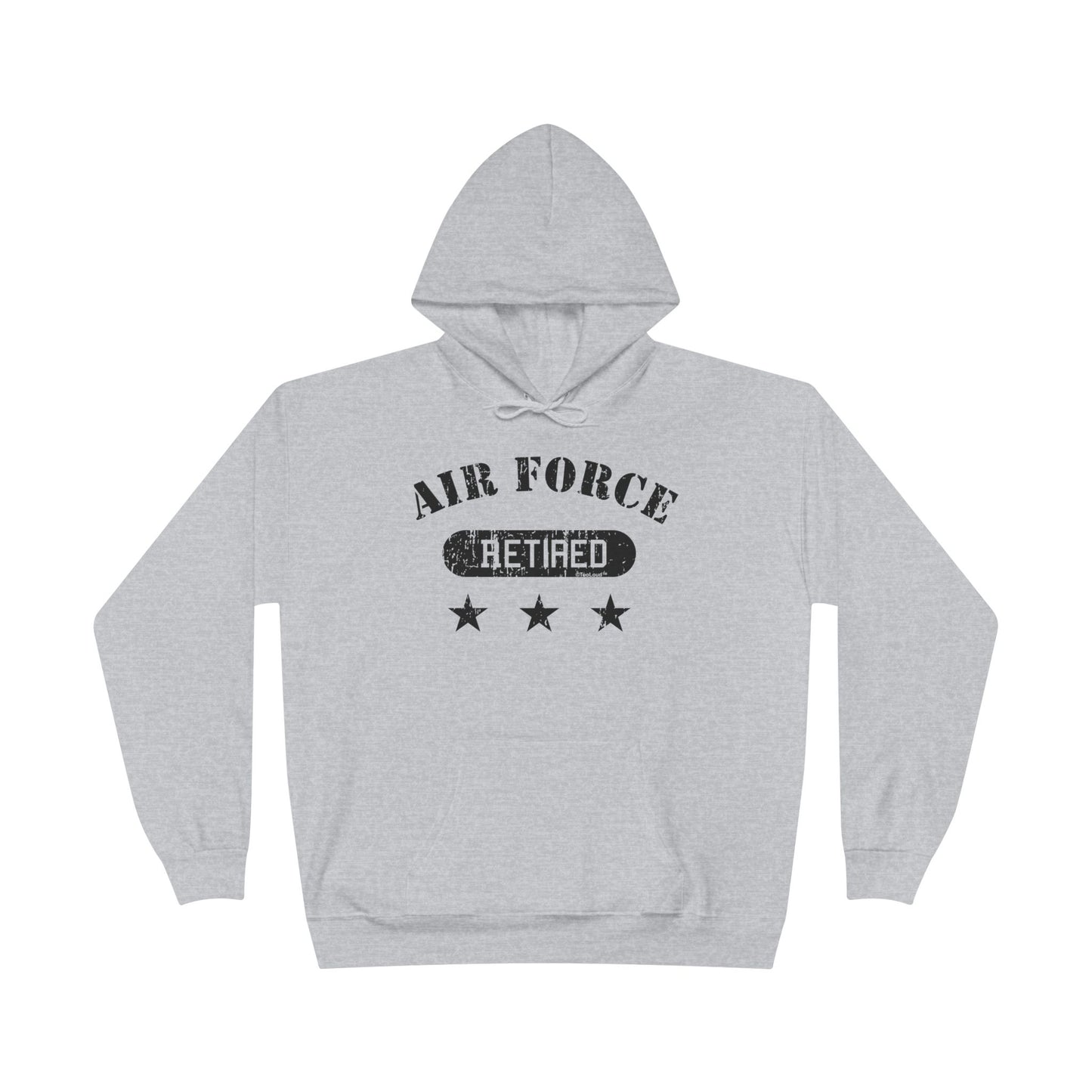 Retired Air Force Adult Hoodie Sweatshirt by TOOLOUD