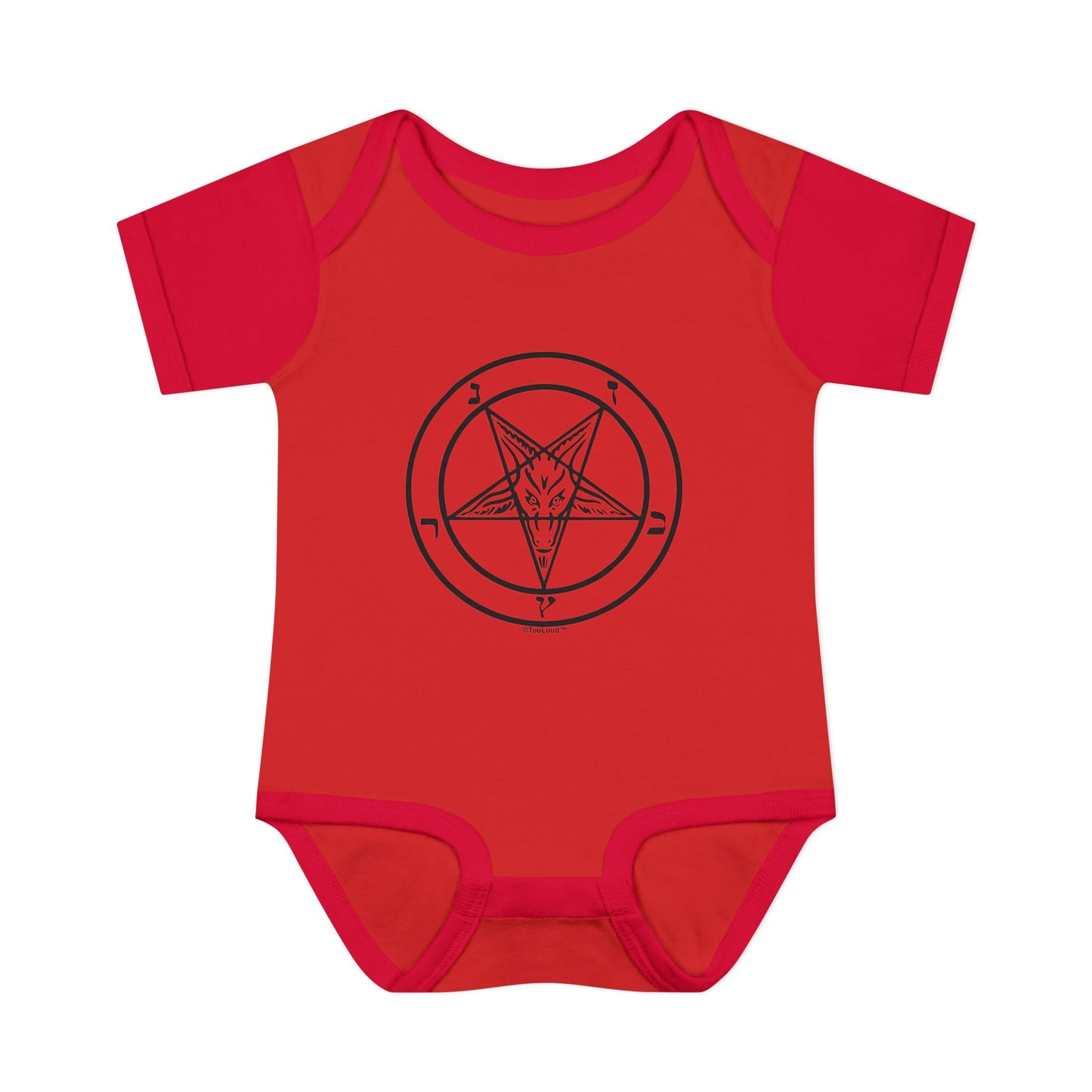 Sigil of Baphomet Baby Romper Bodysuit by TOOLOUD