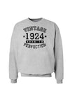 1924 - Vintage Birth Year Sweatshirt Brand-Sweatshirt-TooLoud-AshGray-Small-Davson Sales