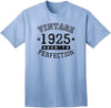 1925 - Adult Unisex Vintage Birth Year Aged To Perfection Birthday T-Shirt-Shirts-TooLoud-Light Blue-Small-Davson Sales