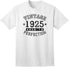 1925 - Adult Unisex Vintage Birth Year Aged To Perfection Birthday T-Shirt-Shirts-TooLoud-White-Small-Davson Sales