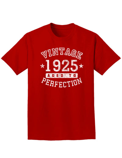 1925 - Vintage Birth Year Adult Dark T-Shirt-Mens T-Shirt-TooLoud-Red-Small-Davson Sales
