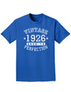 1926 - Vintage Birth Year Adult Dark T-Shirt-Mens T-Shirt-TooLoud-Royal-Blue-Small-Davson Sales