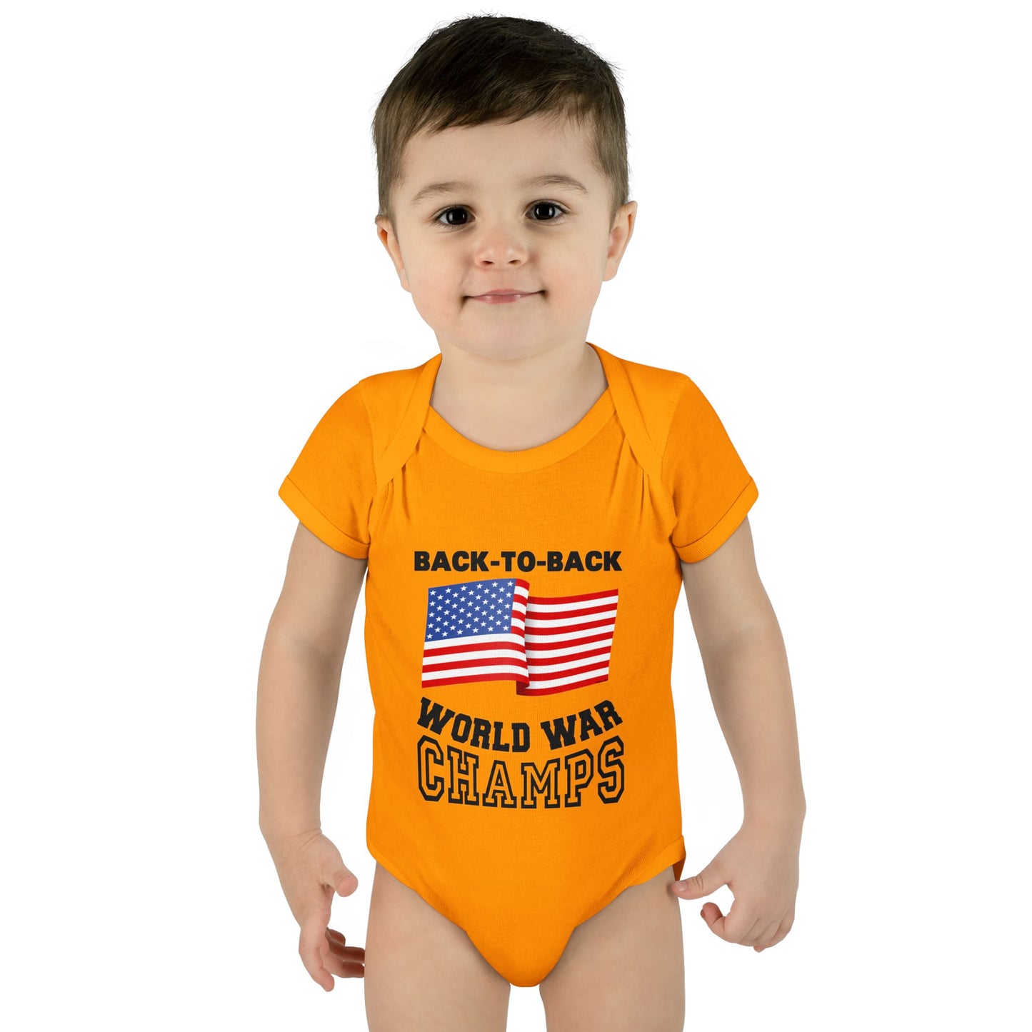 Back to Back World War Champs Infant Onesie by TOOLOUD