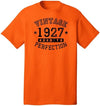 1927 - Adult Unisex Vintage Birth Year Aged To Perfection Birthday T-Shirt-TooLoud-Orange-Small-Davson Sales