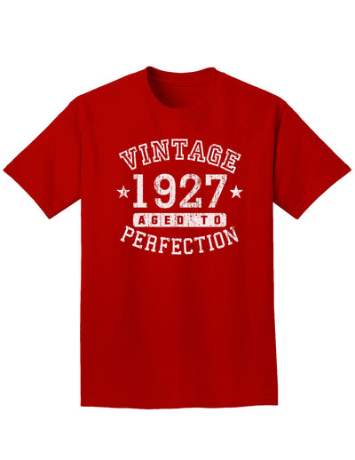 1927 - Vintage Birth Year Adult Dark T-Shirt-Mens T-Shirt-TooLoud-Red-Small-Davson Sales