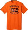 1928 - Adult Unisex Vintage Birth Year Aged To Perfection Birthday T-Shirt-TooLoud-Orange-Small-Davson Sales