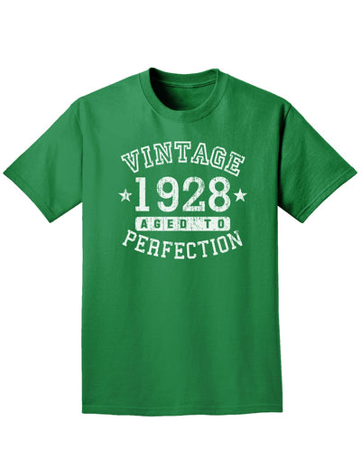 1928 - Vintage Birth Year Adult Dark T-Shirt-Mens T-Shirt-TooLoud-Kelly-Green-Small-Davson Sales