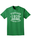 1929 - Vintage Birth Year Adult Dark T-Shirt-Mens T-Shirt-TooLoud-Kelly-Green-Small-Davson Sales