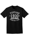1930 - Vintage Birth Year Adult Dark T-Shirt-Mens T-Shirt-TooLoud-Black-Small-Davson Sales