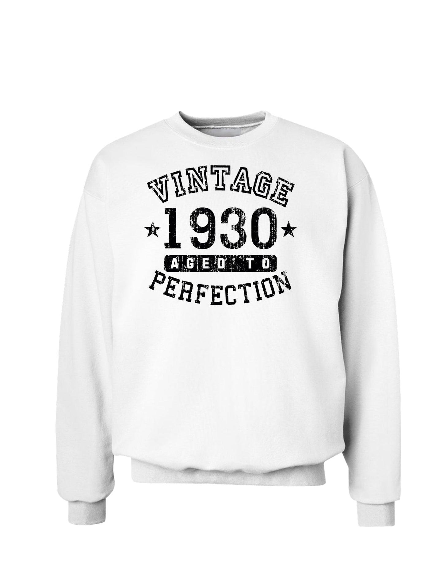 1930 - Vintage Birth Year Sweatshirt Brand-Sweatshirt-TooLoud-White-Small-Davson Sales