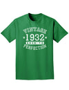 1932 - Vintage Birth Year Adult Dark T-Shirt-Mens T-Shirt-TooLoud-Kelly-Green-Small-Davson Sales