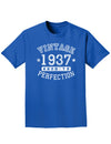 1937 - Vintage Birth Year Adult Dark T-Shirt-Mens T-Shirt-TooLoud-Royal-Blue-Small-Davson Sales