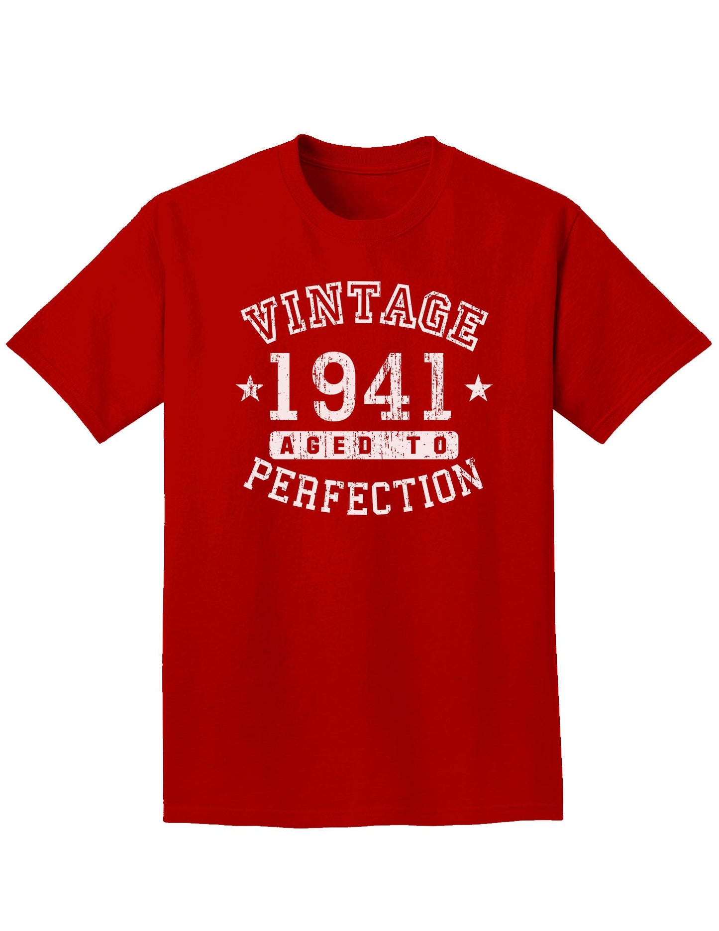 1941 - Vintage Birth Year Adult Dark T-Shirt-Mens T-Shirt-TooLoud-Red-Small-Davson Sales