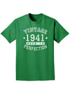 1941 - Vintage Birth Year Adult Dark T-Shirt-Mens T-Shirt-TooLoud-Kelly-Green-Small-Davson Sales