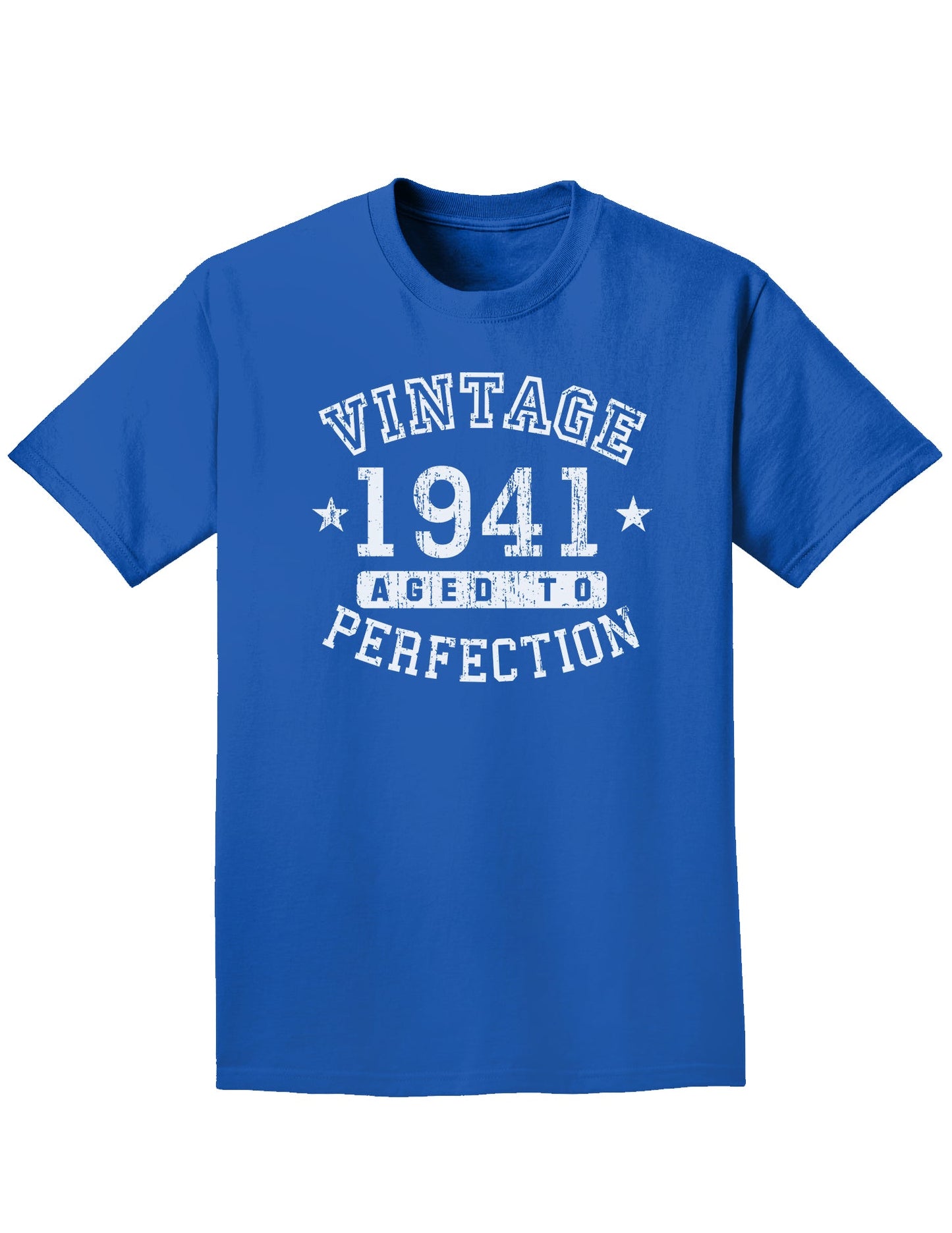 1941 - Vintage Birth Year Adult Dark T-Shirt-Mens T-Shirt-TooLoud-Royal-Blue-Small-Davson Sales