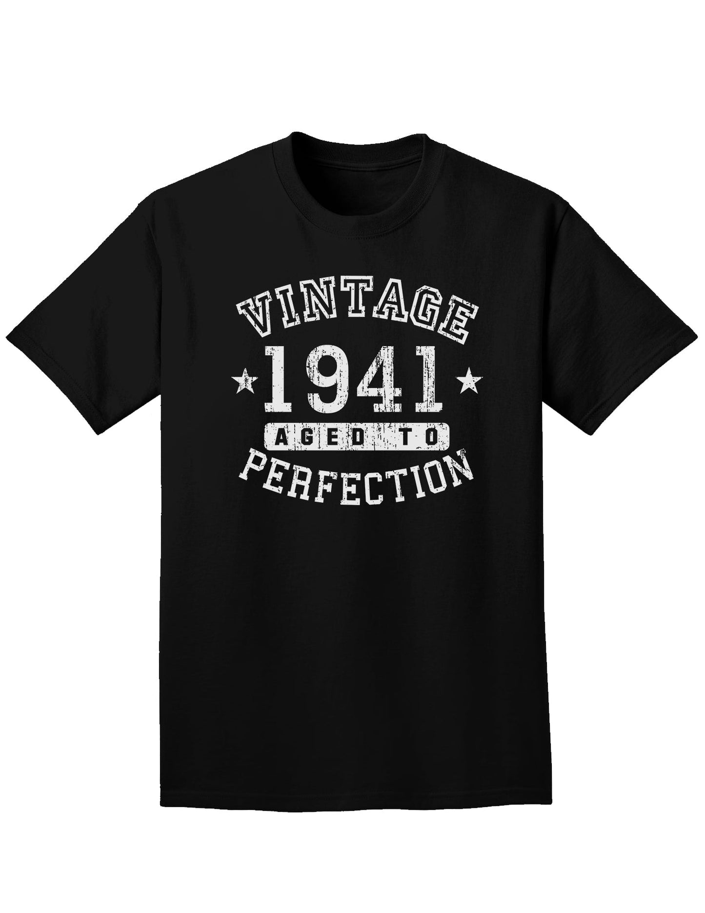 1941 - Vintage Birth Year Adult Dark T-Shirt-Mens T-Shirt-TooLoud-Black-Small-Davson Sales