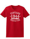 1944 - Vintage Birth Year Womens Dark T-Shirt-TooLoud-Red-X-Small-Davson Sales