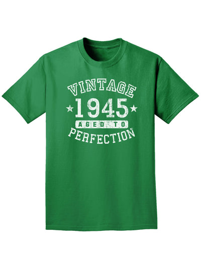 1945 - Vintage Birth Year Adult Dark T-Shirt-Mens T-Shirt-TooLoud-Kelly-Green-Small-Davson Sales