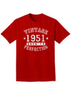 1951 - Vintage Birth Year Adult Dark T-Shirt-Mens T-Shirt-TooLoud-Red-Small-Davson Sales