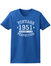 1951 - Vintage Birth Year Womens Dark T-Shirt-TooLoud-Royal-Blue-X-Small-Davson Sales