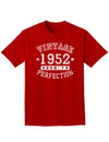 1952 - Vintage Birth Year Adult Dark T-Shirt-Mens T-Shirt-TooLoud-Red-Small-Davson Sales