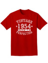 1954 - Vintage Birth Year Adult Dark T-Shirt-Mens T-Shirt-TooLoud-Red-Small-Davson Sales