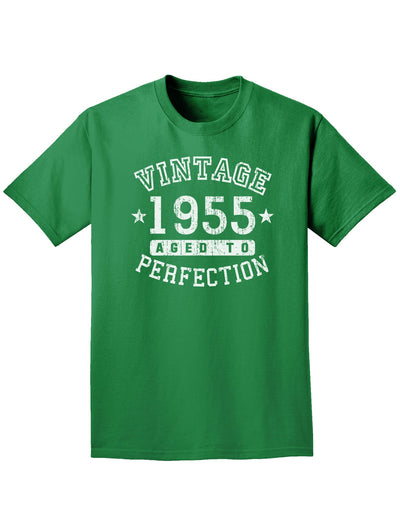 1955 - Vintage Birth Year Adult Dark T-Shirt-Mens T-Shirt-TooLoud-Kelly-Green-Small-Davson Sales