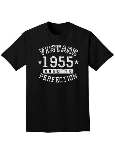 1955 - Vintage Birth Year Adult Dark T-Shirt-Mens T-Shirt-TooLoud-Black-Small-Davson Sales