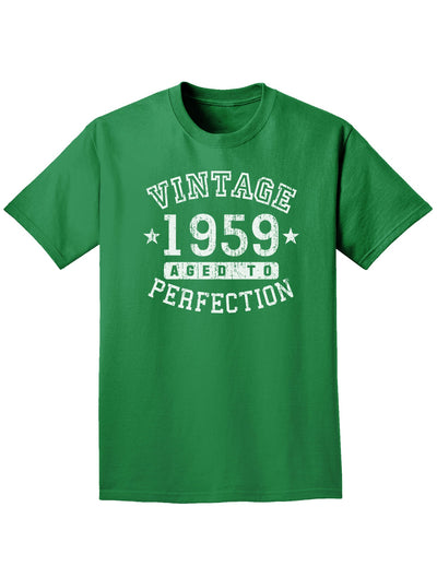 1959 - Vintage Birth Year Adult Dark T-Shirt-Mens T-Shirt-TooLoud-Kelly-Green-Small-Davson Sales