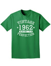 1962 - Vintage Birth Year Adult Dark T-Shirt-Mens T-Shirt-TooLoud-Kelly-Green-Small-Davson Sales