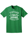 1965 - Vintage Birth Year Adult Dark T-Shirt-Mens T-Shirt-TooLoud-Kelly-Green-Small-Davson Sales