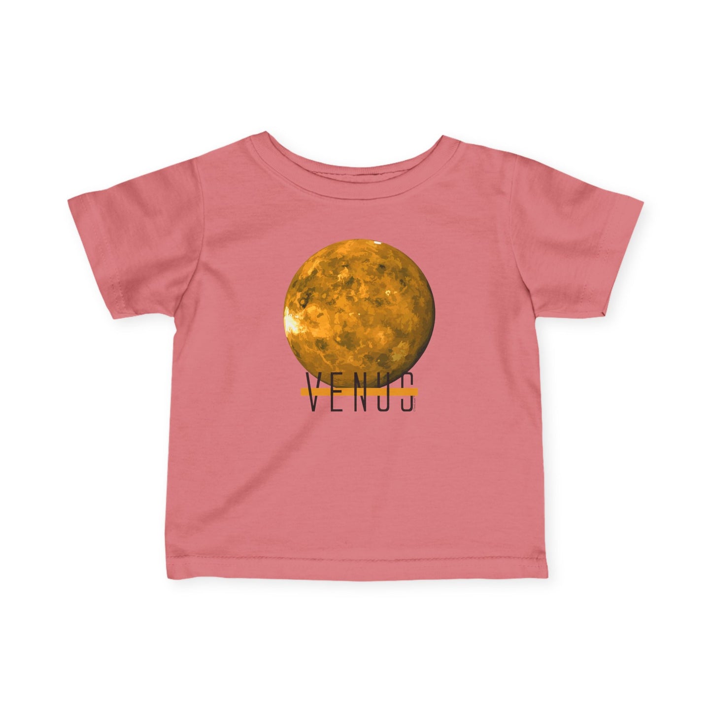 Planet Venus Text Infant T-Shirt by TOOLOUD