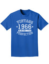1966 - Vintage Birth Year Adult Dark T-Shirt-Mens T-Shirt-TooLoud-Royal-Blue-Small-Davson Sales