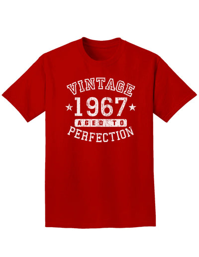 1967 - Vintage Birth Year Adult Dark T-Shirt-Mens T-Shirt-TooLoud-Red-Small-Davson Sales