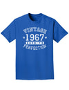 1967 - Vintage Birth Year Adult Dark T-Shirt-Mens T-Shirt-TooLoud-Royal-Blue-Small-Davson Sales