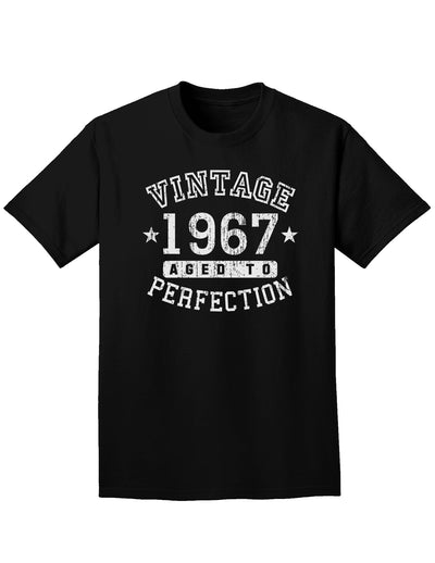 1967 - Vintage Birth Year Adult Dark T-Shirt-Mens T-Shirt-TooLoud-Black-Small-Davson Sales