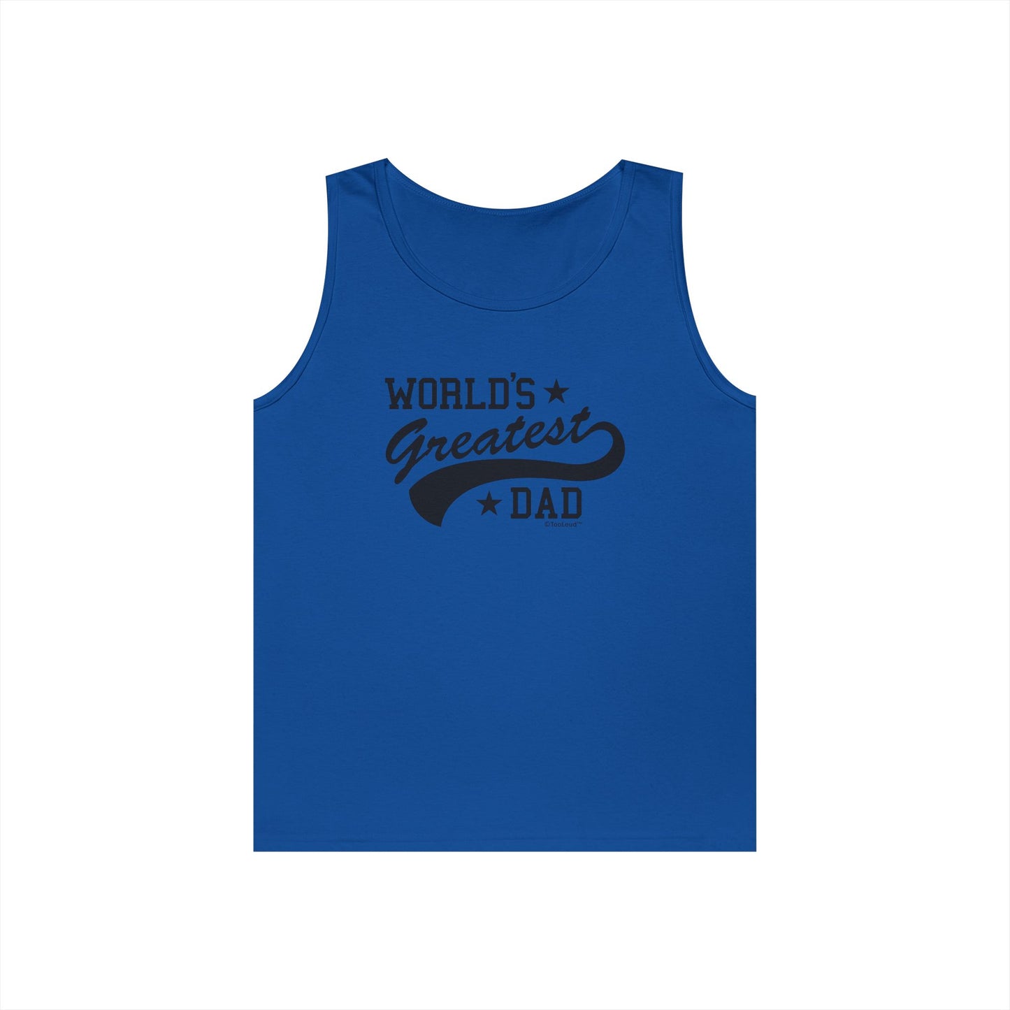 World's Greatest Dad – Sport Style Loose Tank Top by TOOLOUD