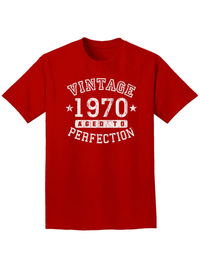 1970 - Vintage Birth Year Adult Dark T-Shirt-Mens T-Shirt-TooLoud-Red-Small-Davson Sales